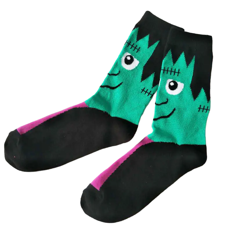 Cartoon Halloween Socks