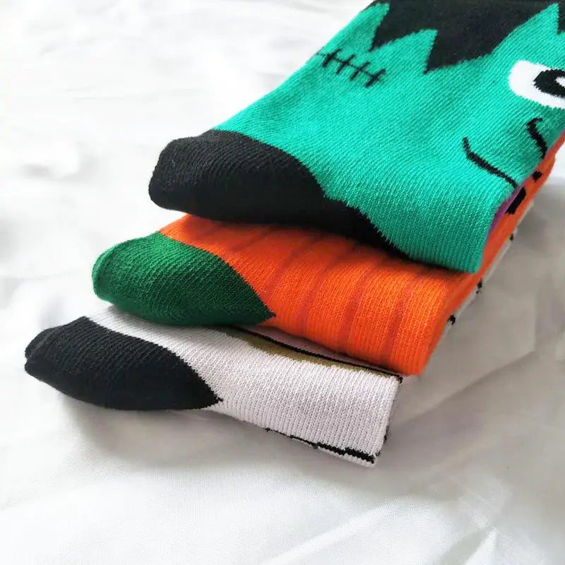 Cartoon Halloween Socks